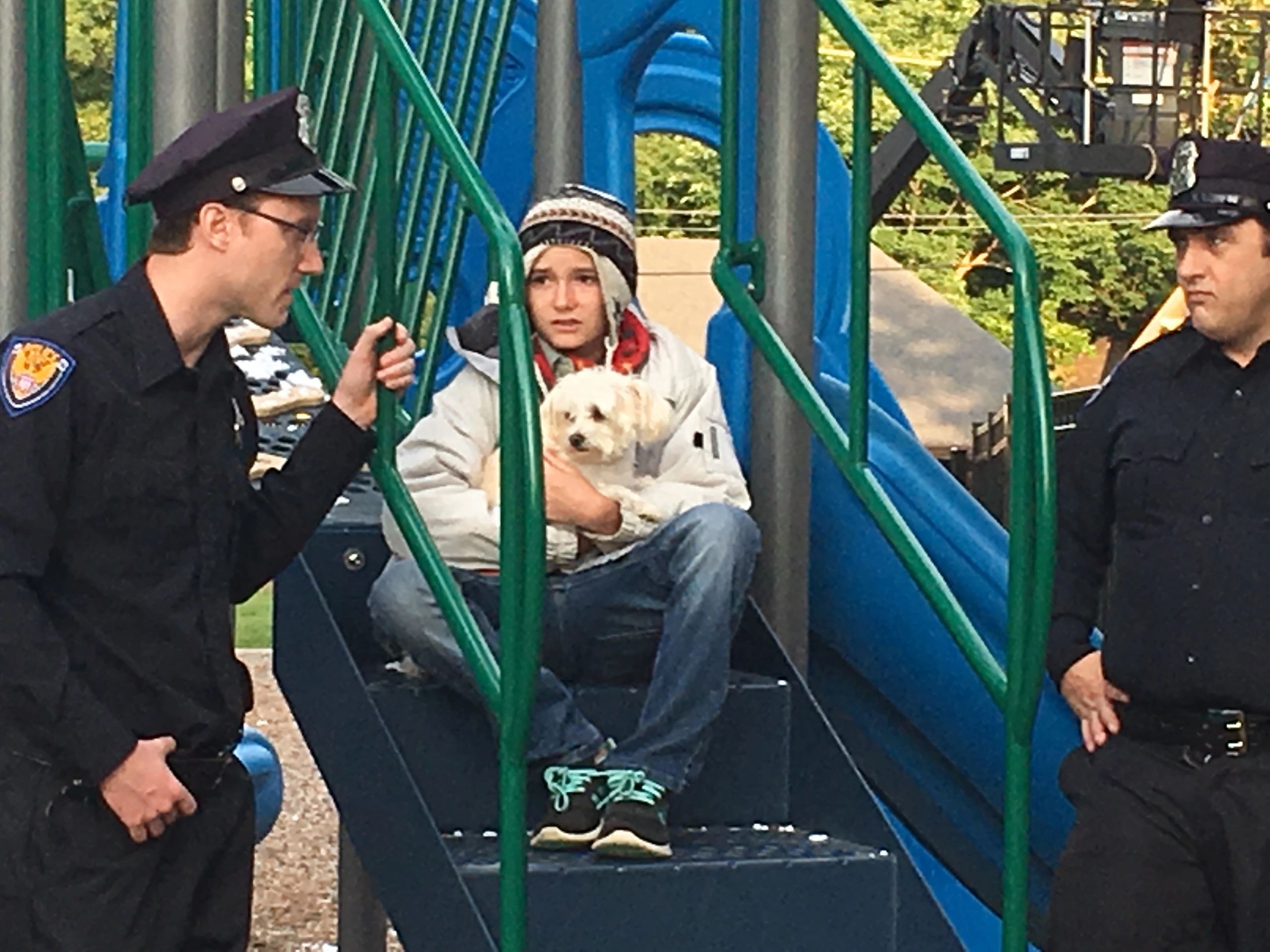 Community outreach during Blue Heron Films project